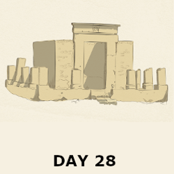 Day 28 - The First Temple is Destroyed
